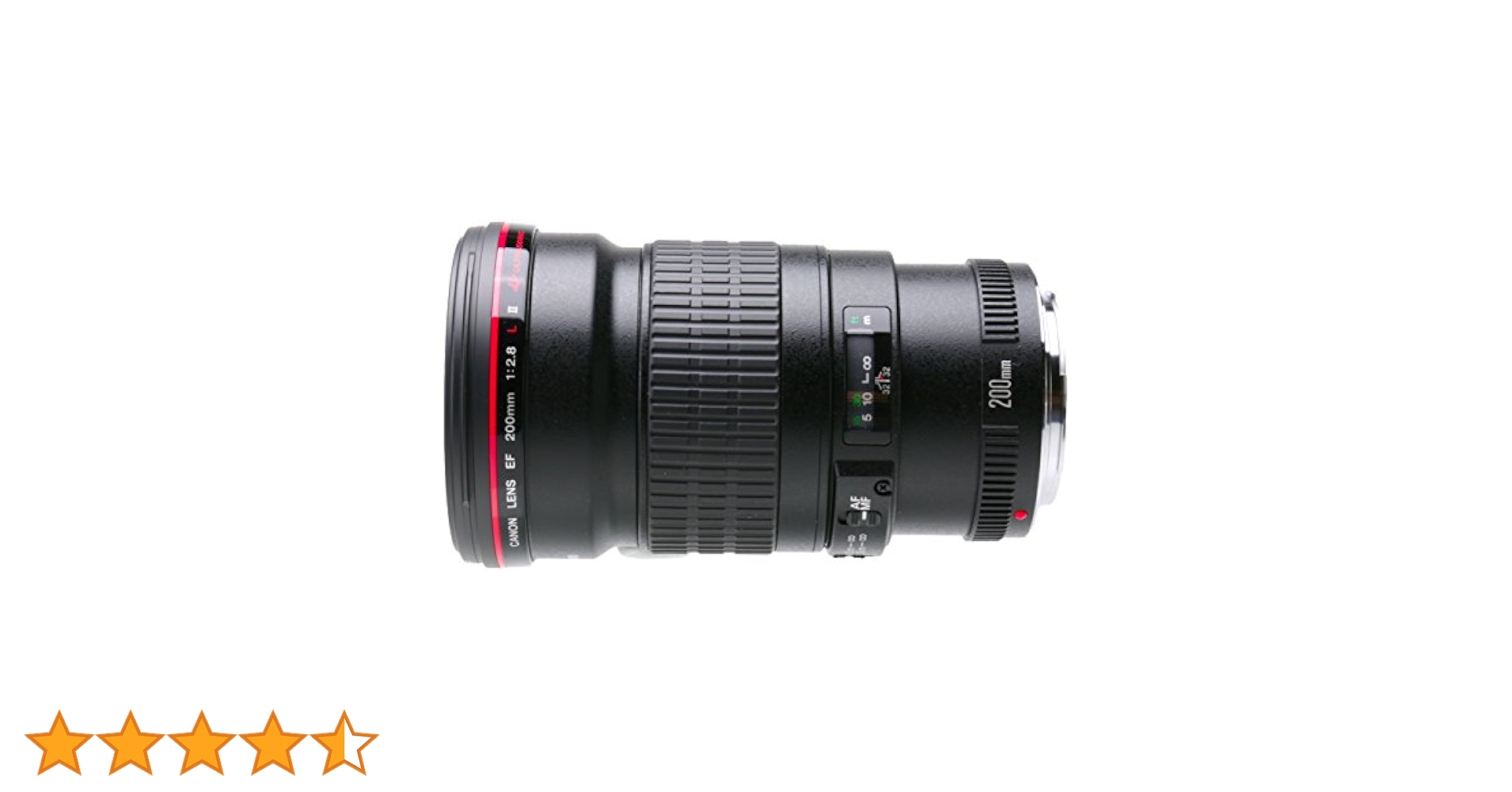 Canon EF 200mm f/2.8L II USM Telephoto Lens for Canon SLR